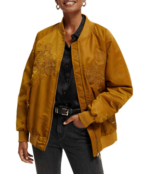 Scotch and Soda Oversized Bomber Clothing Scotch & Soda   