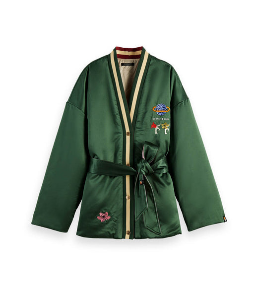 Scotch and Soda Reversible Sakura Kimono Bomber Clothing Scotch & Soda   
