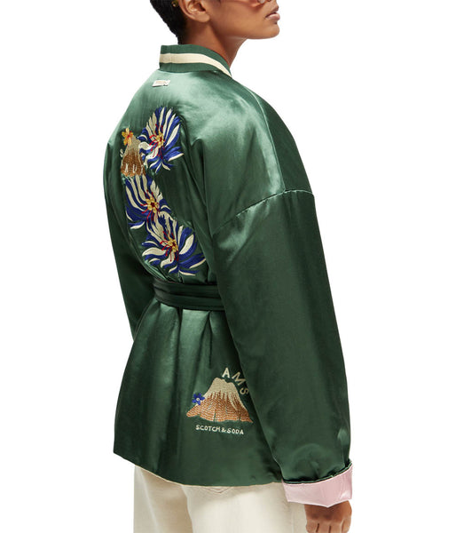 Scotch and Soda Reversible Sakura Kimono Bomber Clothing Scotch & Soda   