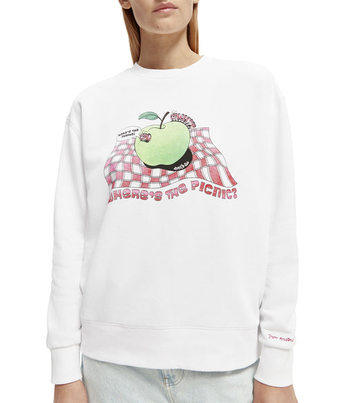 Scotch and Soda Vintage Loose Fit Sweatshirt Clothing Scotch & Soda   