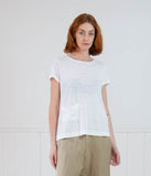 Transit Par-Such Signature Linen Tee Clothing Transit White 1 