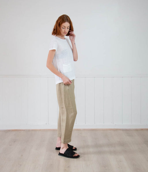 Transit Par-Such Signature Linen Tee Clothing Transit   