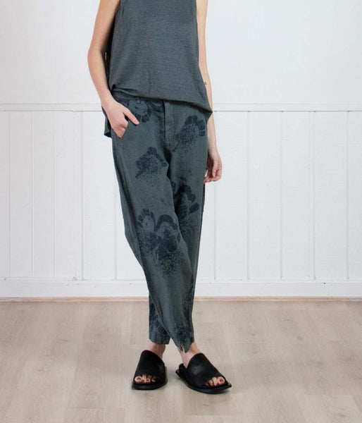 Transit Par-Such Print Signature Pant Clothing Transit Grey 1 