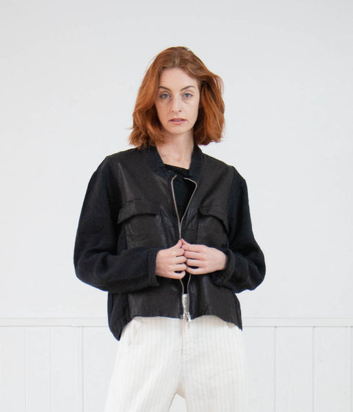 Transit Par Such Paneled Leather Jacket Clothing Transit   