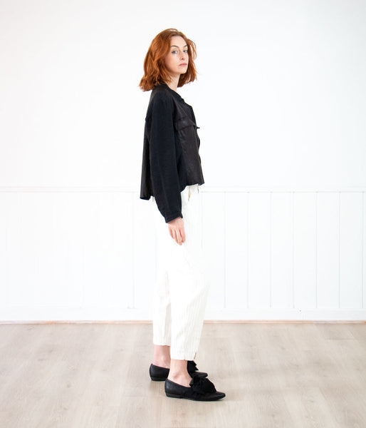Transit Par Such Paneled Leather Jacket Clothing Transit   