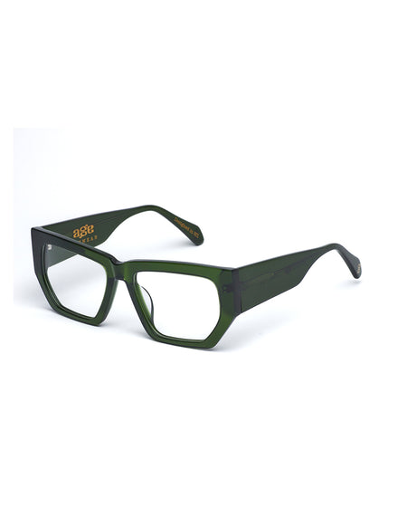 Age Eyewear Sabotage Clear/Green Sunglasses