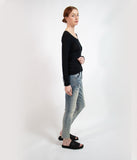 EGI Merino Silk Long Sleeve Scoop Neck Top Clothing EGI   