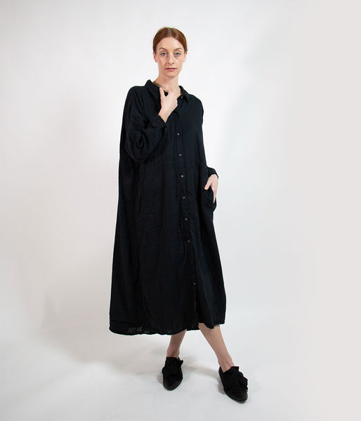Rabens Saloner Maddie Double Pocket Dress Clothing Rabens Saloner Medium Black 