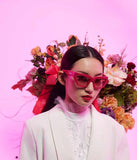 Karen Walker Wrap God Fuchsia Accessories Karen Walker   