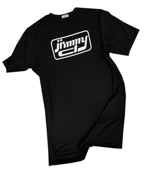 Jimmy D Space & Time Logo-unisex-tee-dress Clothing Jimmy D Black  