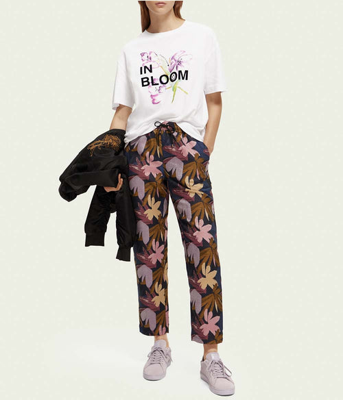 Scotch and Soda In Bloom Loose Fit Tee Clothing Scotch & Soda   