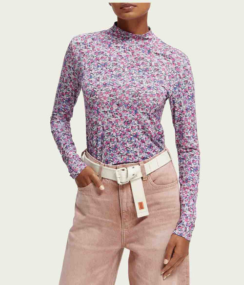 Scotch and Soda Slim Fit Long-sleeved Tee Clothing Scotch & Soda   