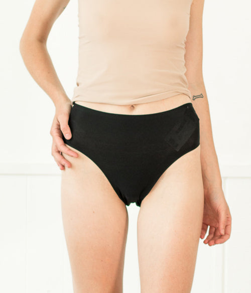 Chantelle  Seamless French Cut Brief Clothing Chantelle Black  
