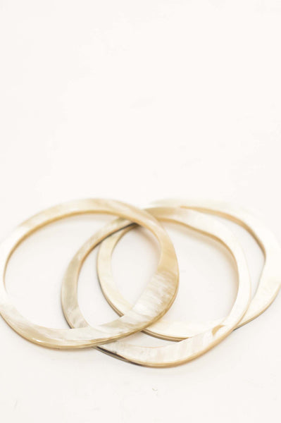 CATH•S Irregular Shaped Horn Bracelets (Set of 3) Jewellery CATH-S   