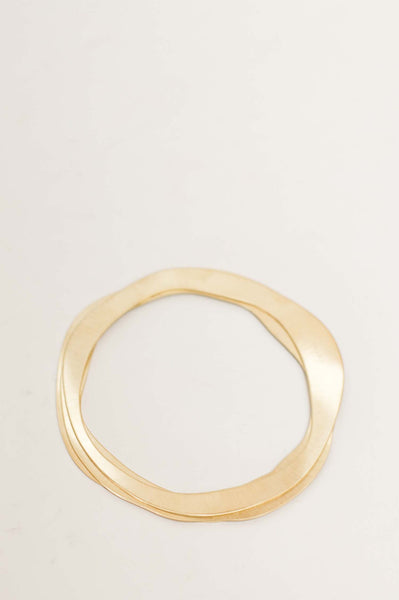 CATH•S Irregular Shaped Bronze Bracelets (Set of 3) Jewellery CATH-S   