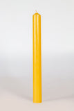 Yellow Beeswax Tall Candle Taper 24cm Candles National Candles   