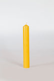 Yellow Beeswax Tall Candle Taper 15cm Candles National Candles   