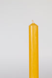 Yellow Beeswax Tall Candle Taper 24cm Candles National Candles   