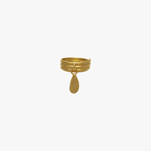 Rachel Stichbury Mini Pepita Ring Gold Plated Jewellery Rachel Stichbury   