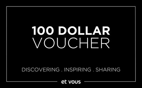 $100 Gift Card Gift Card Et Vous Fashion Boutique $100.00 NZD  