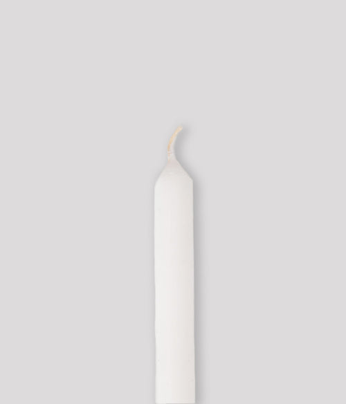 National Candle Small 15cm White Candles National Candles   