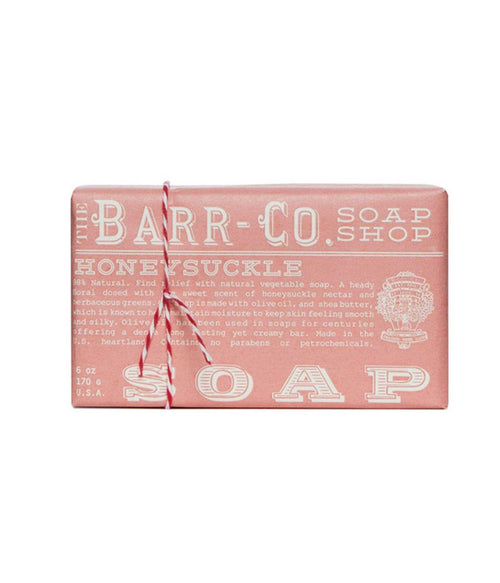 Barr Co Wrapped Soap Honeysuckle Toiletries Barr-Co   