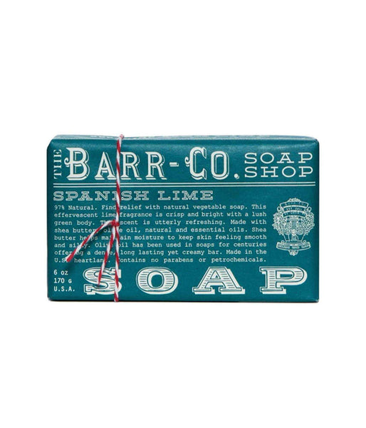 Barr Co Wrapped Soap Spanish Lime Toiletries Barr-Co   
