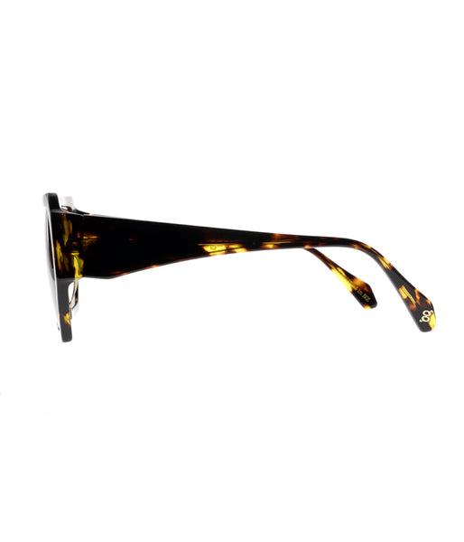 Age Eyewear Engage Brown Tort Sunglasses Accessories Age   
