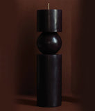 Andrea & Joen Medium Totem Candle Candles Andrea & Joen Jet  