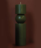 Andrea & Joen Medium Totem Candle Candles Andrea & Joen Olive  