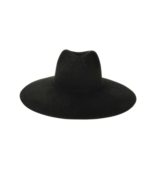 BROOKE BARRETT The Romantic Woollen Felt Hat Accessories BROOKE BARRETT Black  