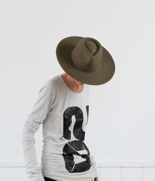 BROOKE BARRETT The Wanderer Woollen Felt Hat Accessories BROOKE BARRETT   