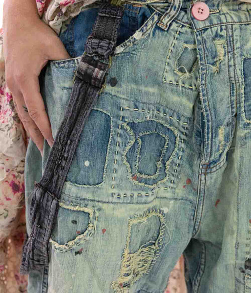 Magnolia Pearl Crossroads Denims - Washed Indigo Clothing Magnolia Pearl   