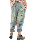 Magnolia Pearl Crossroads Denims - Washed Indigo Clothing Magnolia Pearl   