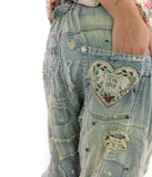 Magnolia Pearl Crossroads Denims - Washed Indigo Clothing Magnolia Pearl   