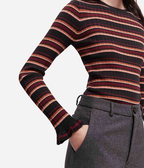 Scotch & Soda Rib Stripe Pull Over Clothing Scotch & Soda   