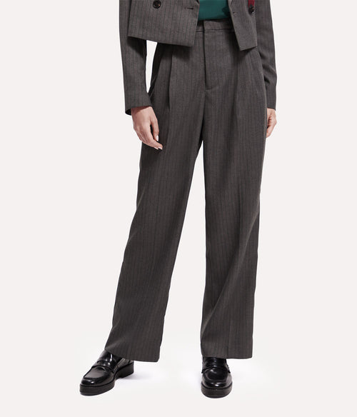 Scotch & Soda Striped High-Rise Clothing Scotch & Soda   