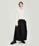 Umit Unal Wool Maxi Skirt Clothing Umit Unal   