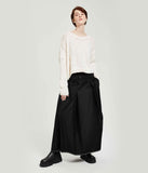 Umit Unal Wool Maxi Skirt Clothing Umit Unal   