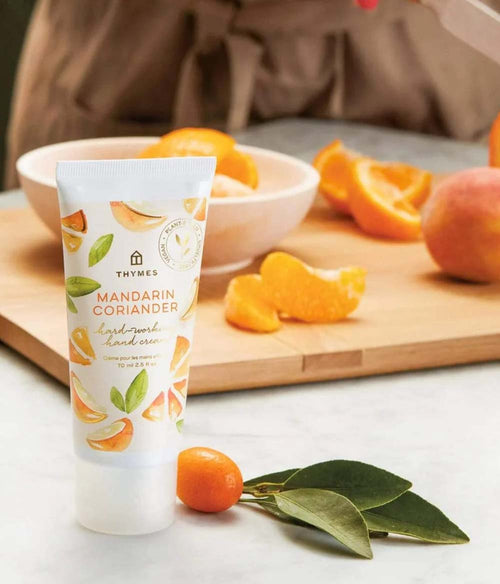 Thymes Mandarin Coriander Hand Cream Toiletries Thymes   