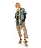 Magnolia Pearl Block Print Miner Denims - Lucy Clothing Magnolia Pearl   