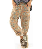Magnolia Pearl Block Print Miner Denims - Lucy Clothing Magnolia Pearl   