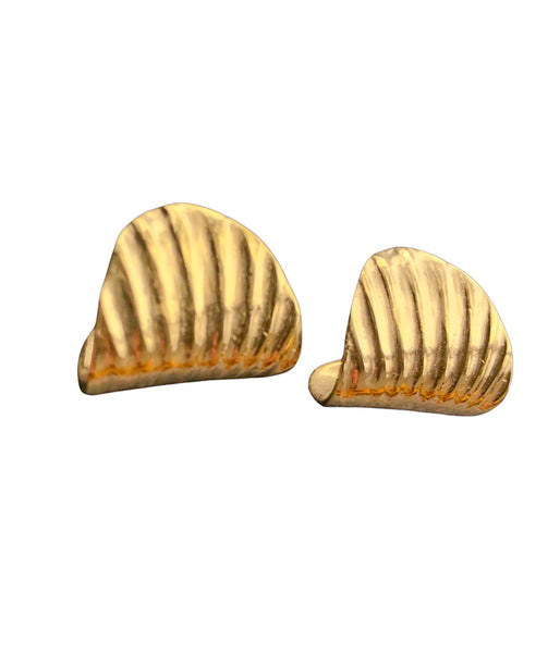 Rachel Stichbury Shell Wrap Earrings / Gold Plated Jewellery Rachel Stichbury   