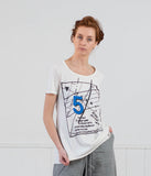 Rundholz Black Hazel Tee Shirt Clothing Rundholz Black   