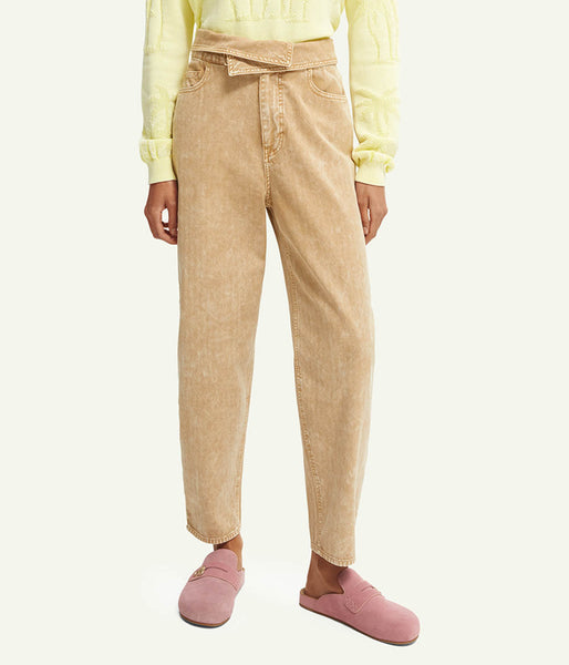 Scotch & Soda High Rise Balloon Pants Clothing Scotch & Soda   