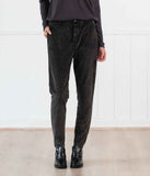 Transit Par-Such Slim Pant w Treatment Clothing Transit Anthracite Cord 2 