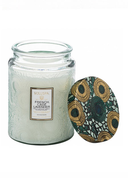 Voluspa Candle Cheery Gloss - Glass Lid